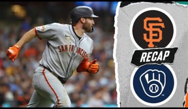 Giants vs. Brewers Game Highlights (8/23/25) | MLB Highlights