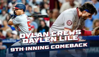 Dylan Crews, Daylen Lile Lead WILD 9th Inning Comeback | Full At-Bats