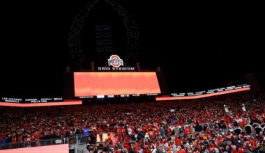 Schools use field logos, higher concession prices and more to pay for the new era in college sports