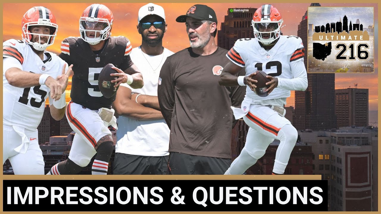 Cleveland Browns QB Room: Flacco Steady, Gabriel Impressive & Questions Swirl Around Shedeur Sanders