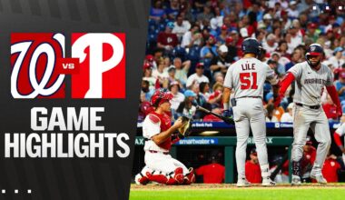 Nationals vs. Phillies Game Highlights (8/23/25) | MLB Highlights
