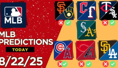 7 MLB Picks & Predictions Today 8/22/25 | MLB Picks Today 8/22/25 | Best MLB Picks