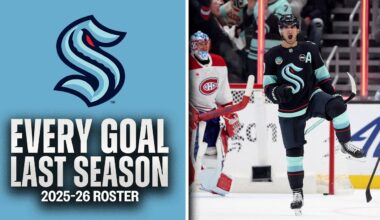EVERY GOAL last season from the 2025-26 SEATTLE KRAKEN 🐙 #32in32