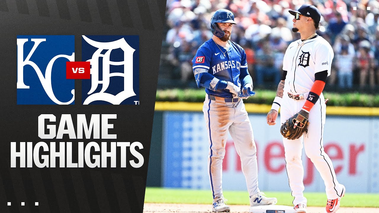 Royals vs. Tigers Game Highlights (8/24/25) | MLB Highlights