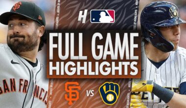 San Francisco Giants vs Milwaukee Brewers - FULL GAME HIGHLIGHTS | August 24, 2025 MLB Season