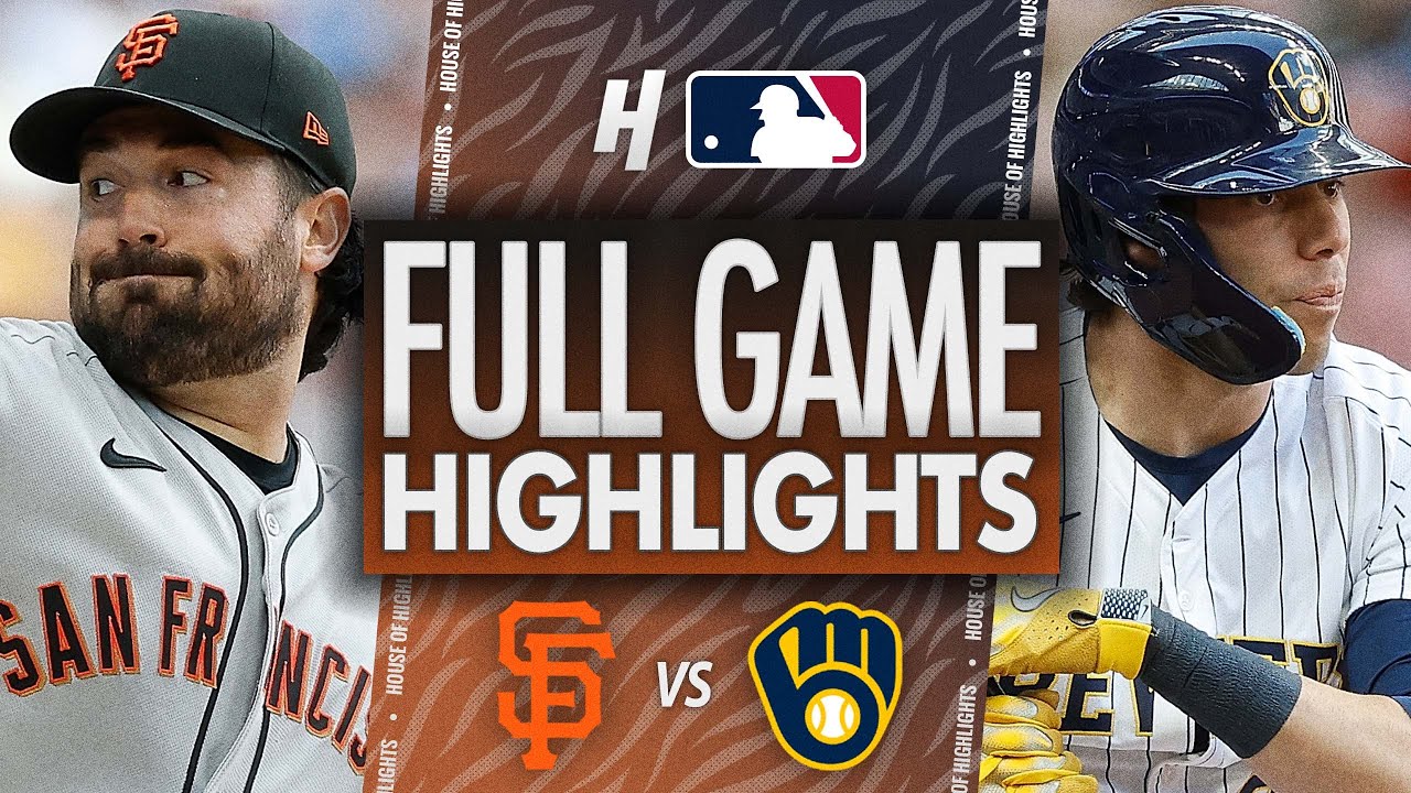 San Francisco Giants vs Milwaukee Brewers - FULL GAME HIGHLIGHTS | August 24, 2025 MLB Season