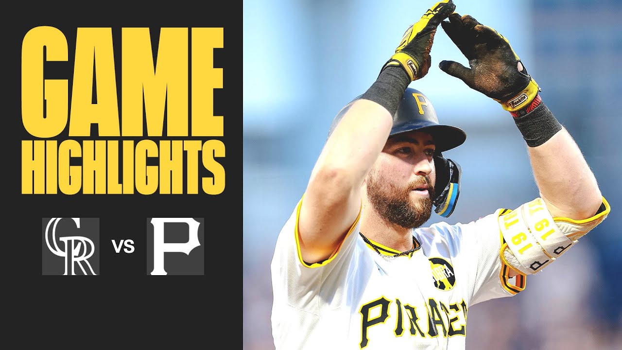 Jared Triolo, Andrew McCutchen Homer in Win | Rockies vs. Pirates Game Highlights (8/23/25)