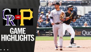 Rockies vs. Pirates Game Highlights (8/24/25) | MLB Highlights