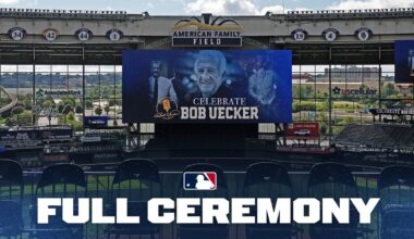 Brewers celebrate the life of Bob Uecker | FULL CEREMONY