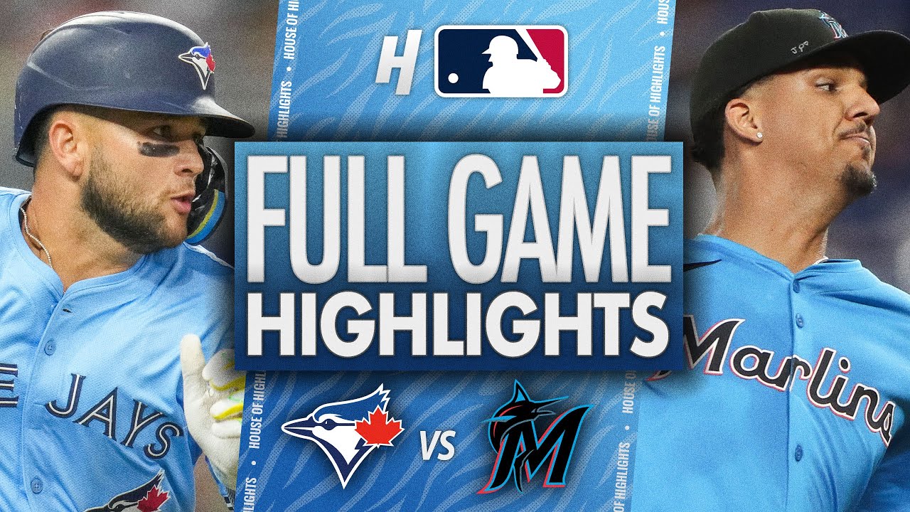 Toronto Blue Jays vs Miami Marlins - FULL GAME HIGHLIGHTS | August 24, 2025 MLB Season