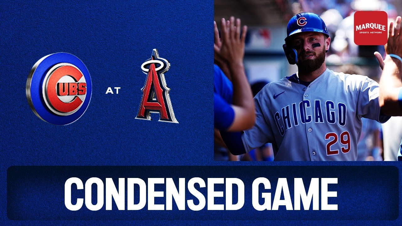 Chicago Cubs vs. Los Angeles Angels MLB game highlights (August 24, 2025) | Marquee Sports Network