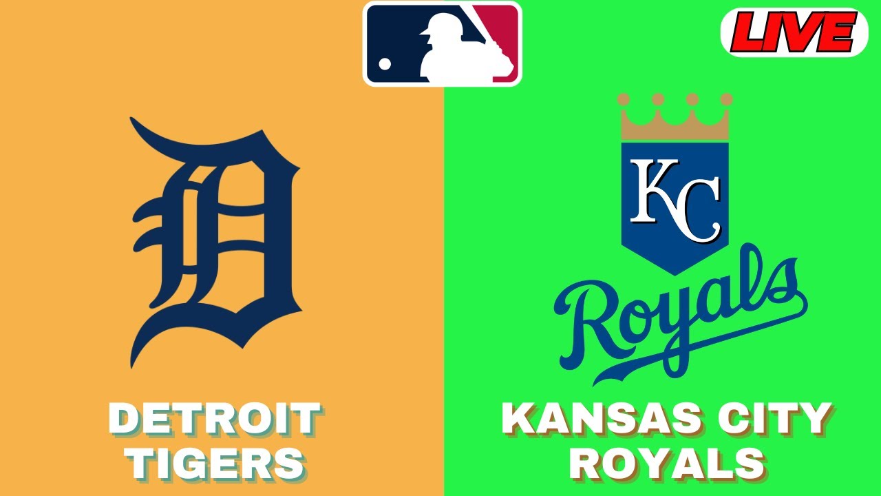 🔴LIVE : Kansas City Royals Vs Detroit Tigers | MLB 2025 | MLB Live Baseball Score