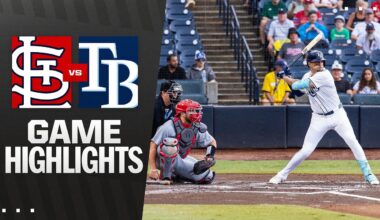 Cardinals vs. Rays Game Highlights (8/24/25) | MLB Highlights