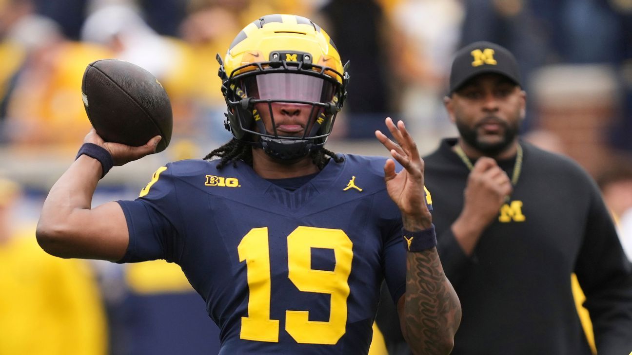 Source: Michigan to name Bryce Underwood starting quarterback