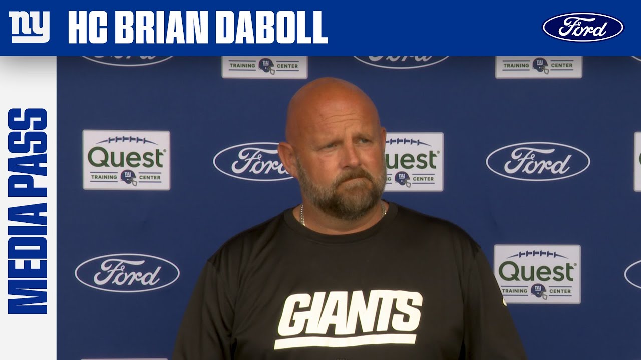Coach Daboll: "Our focus right now is on us" | New York Giants