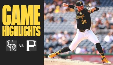 Paul Skenes Strikes Out Seven in Win | Rockies vs. Pirates Game Highlights (8/24/25)