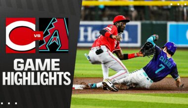 Reds vs. D-backs Game Highlights (8/24/25) | MLB Highlights