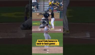 Jared Triolo homers in back-to-back games 😮‍💨