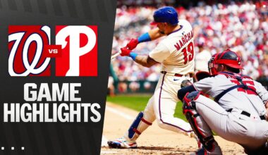 Nationals vs. Phillies Game Highlights (8/24/25) | MLB Highlights