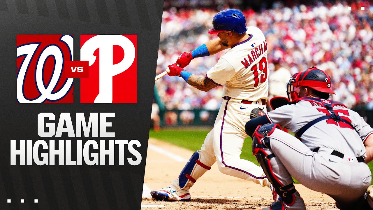 Nationals vs. Phillies Game Highlights (8/24/25) | MLB Highlights