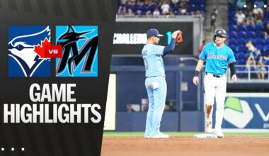 Blue Jays vs. Marlins Game Highlights (8/24/25) | MLB Highlights