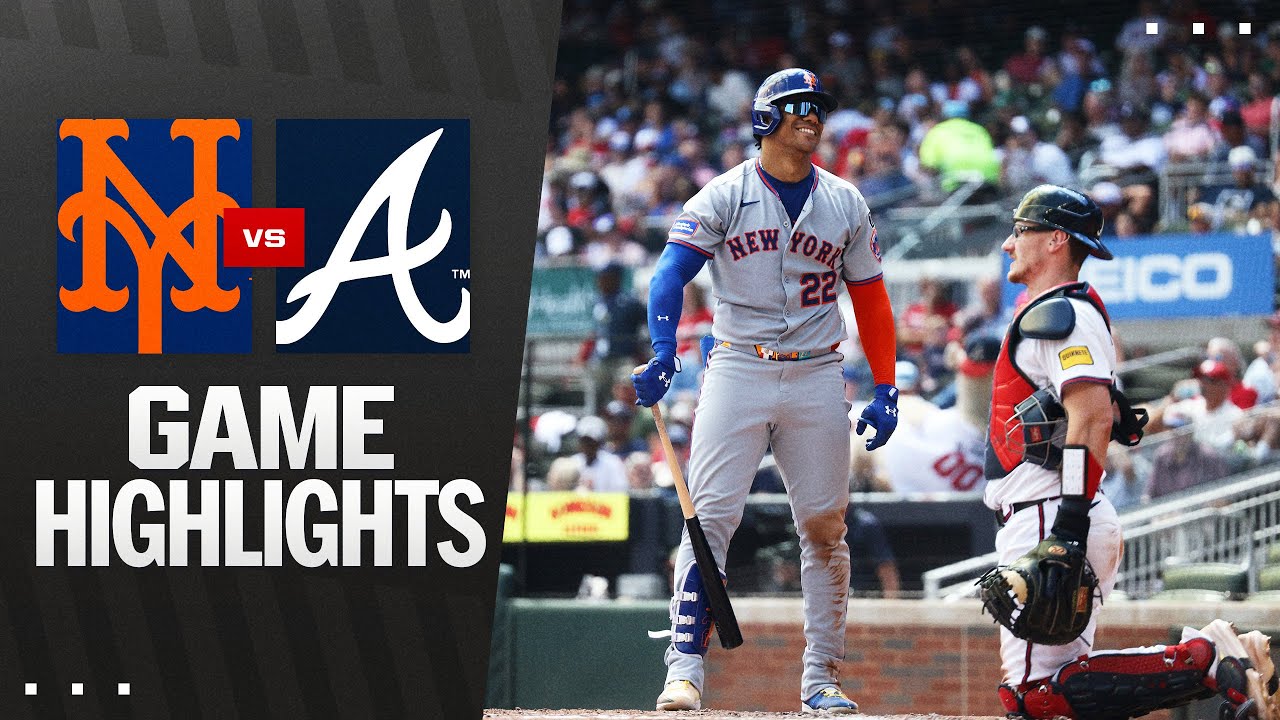 Mets vs. Braves Game Highlights (8/24/25) | MLB Highlights