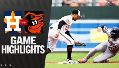 Astros vs. Orioles Game Highlights (8/24/25) | MLB Highlights | Baltimore Orioles