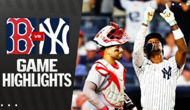 Red Sox vs. Yankees Game Highlights (8/24/25) | MLB Highlights