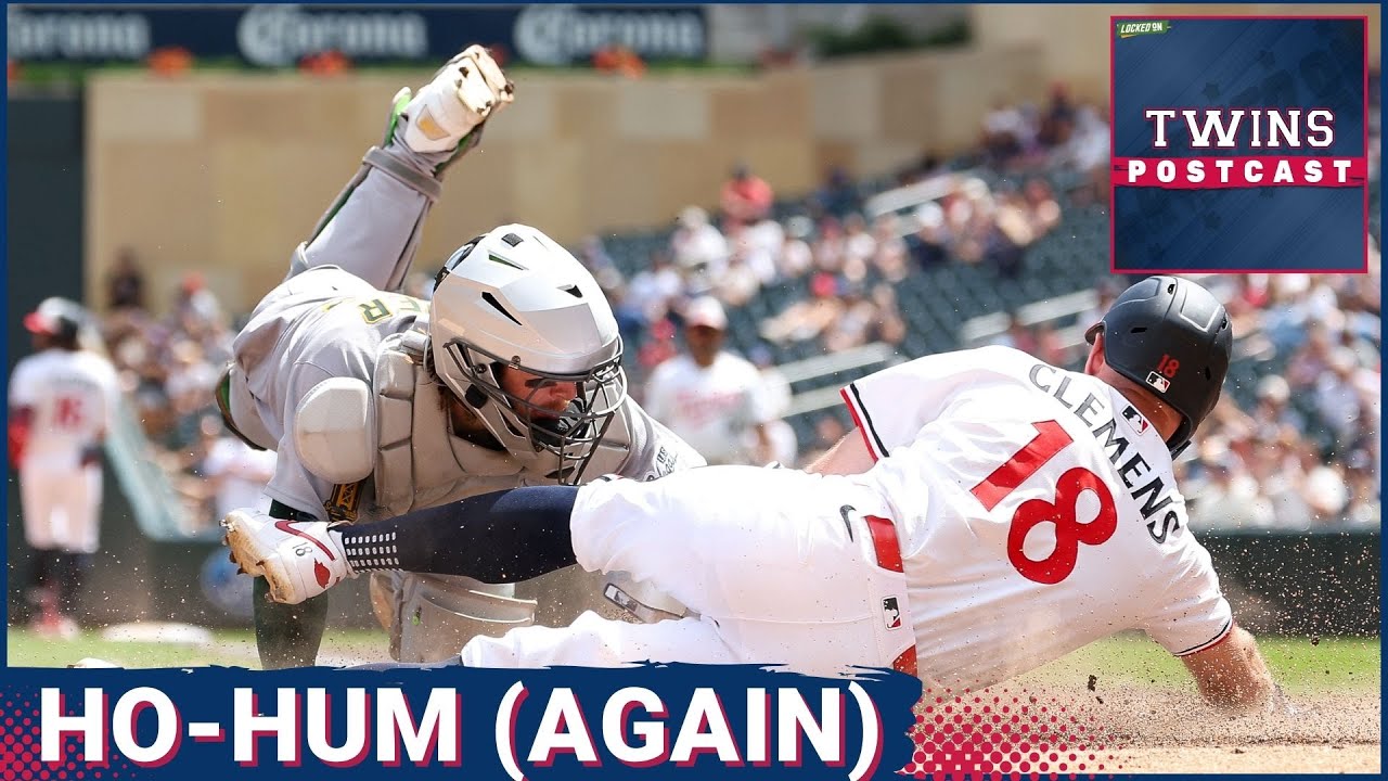 TWINS POSTCAST: Minnesota Twins Swept by the Athletics at Target Field for 1st Time since 2014