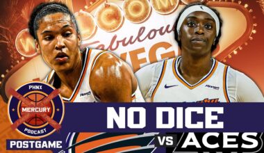 POSTGAME: Phoenix Mercury Did NOT Play Their Cards Right in LOSS to A'ja Wilson and the Aces