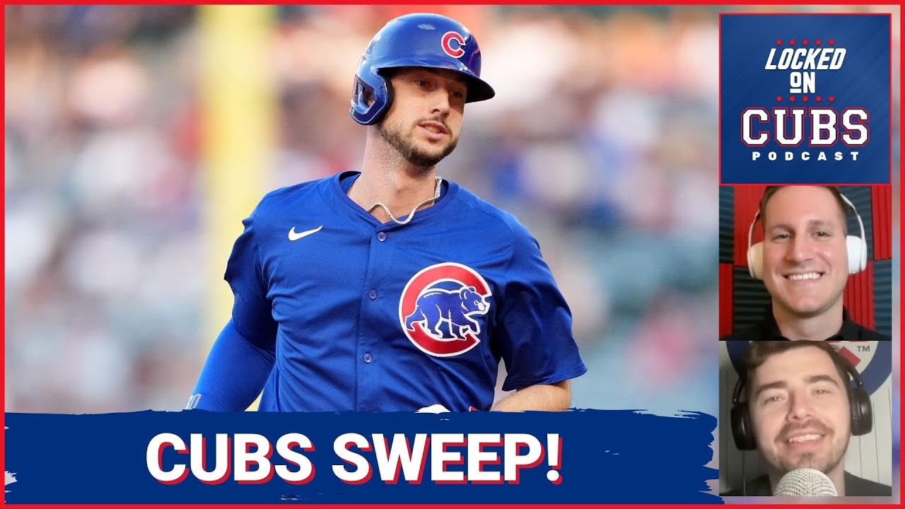 Chicago Cubs SWEEP the Angels!