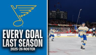 EVERY GOAL last season from the 2025-26 ST. LOUIS BLUES 🎵 #32in32