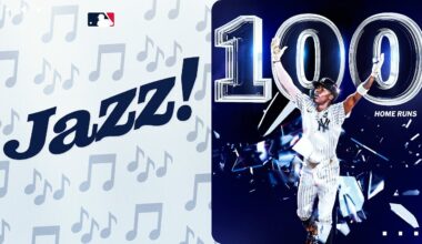 Jazz Chisholm Jr. reaches 100 HOME RUNS in a 2-homer night vs. the Red Sox! 🎵