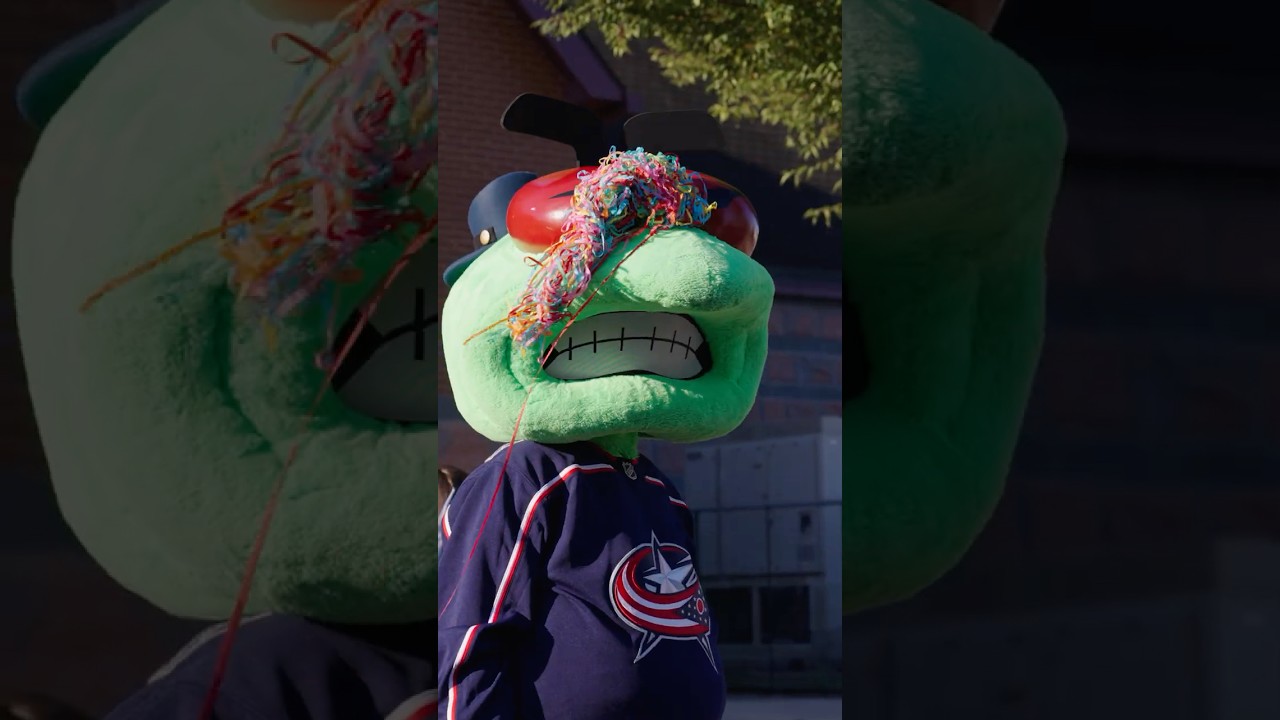 HAPPY FIRST DAY OF SCHOOL, From the Columbus Blue Jackets! 🚌📝 👏 #shorts