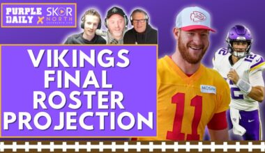 Final Minnesota Vikings 53-man roster projection