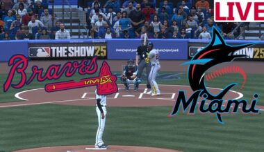 🔴LIVE 🔴Atlanta Braves  VS  Miami Marlins/August 25/ Envivo TV /MLB THE SHOW 25