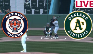 🔴LIVE 🔴 Detroit Tigers vs Oakland Athletics/August 25/ Mlb Envivo/  Mlb the show 25