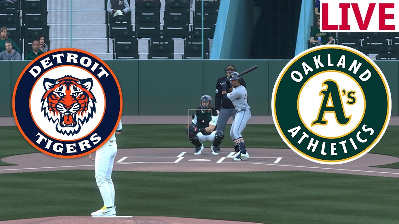 🔴LIVE 🔴 Detroit Tigers vs Oakland Athletics/August 25/ Mlb Envivo/  Mlb the show 25