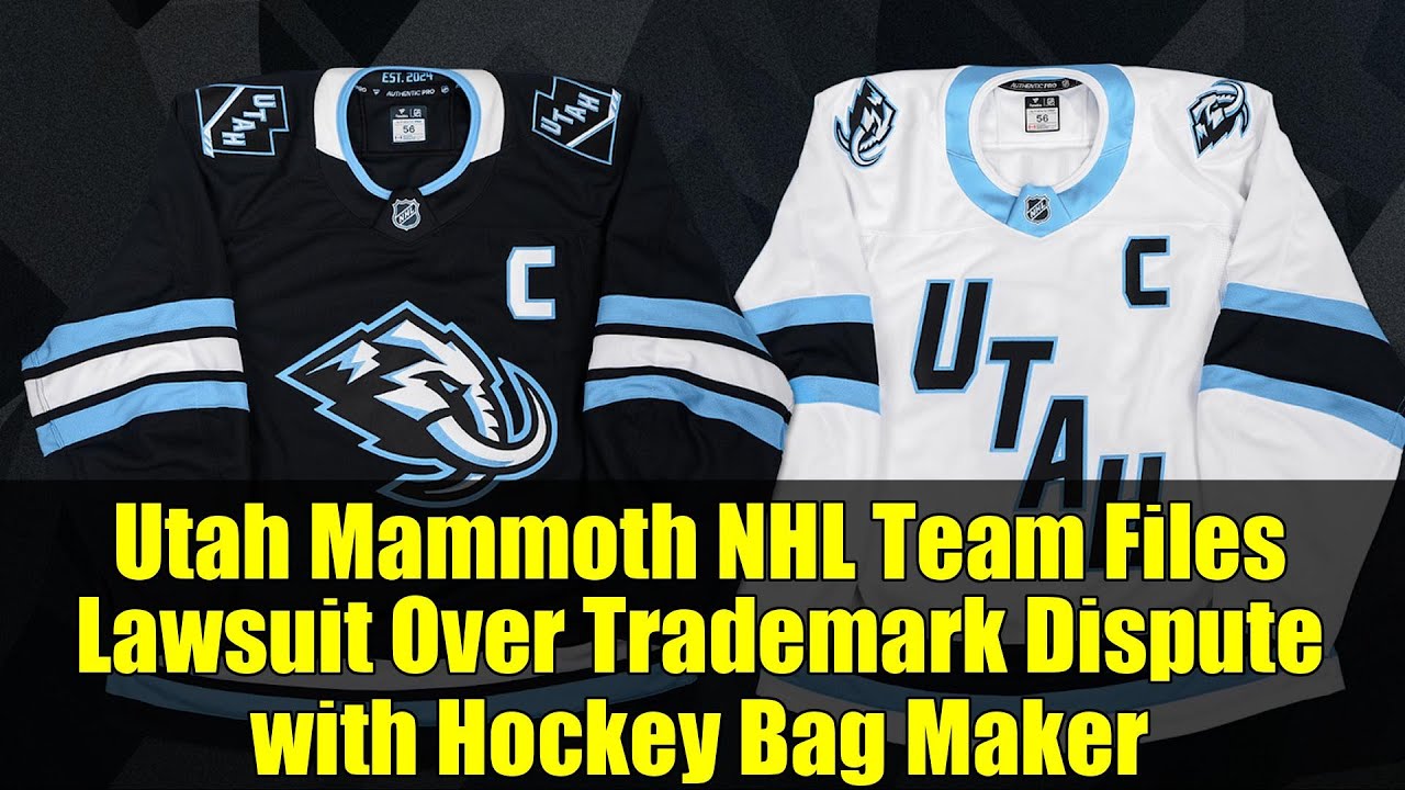 Utah Mammoth NHL Team Files Lawsuit Over Trademark Dispute with Hockey Bag Maker