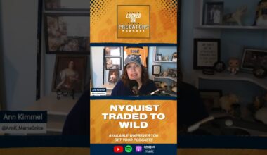 Nashville Predators Trade Gus Nyquist to the Minnesota Wils as the Sell Off Begins