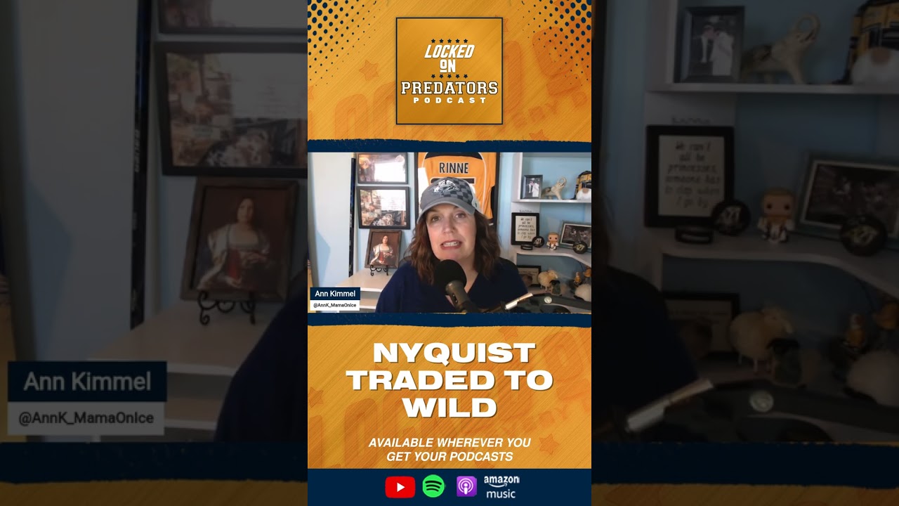 Nashville Predators Trade Gus Nyquist to the Minnesota Wils as the Sell Off Begins