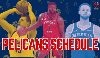 LIVE SHOW: PELICANS SCHEDULE