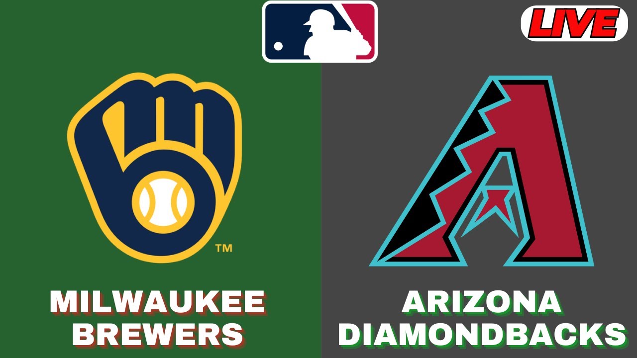 🔴LIVE : Arizona Diamondbacks Vs Milwaukee Brewers | MLB 2025 | MLB Live Baseball Score