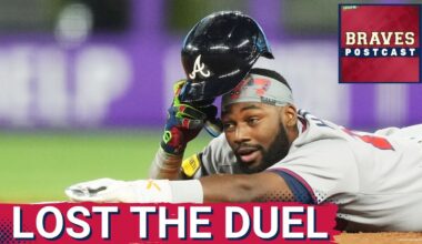 BRAVES POSTCAST: Atlanta Braves drop tough pitching duel versus Miami Marlins LIVE REACTION