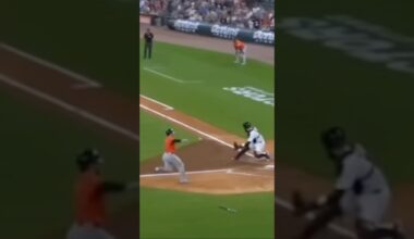 Kerry Carpenter outfield assist vs. Houston Astros | 8/19/25