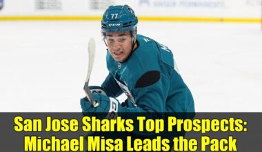 San Jose Sharks Top Prospects: Michael Misa Leads the Pack