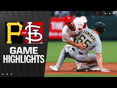 Pirates vs. Cardinals Game Highlights (8/25/25) | MLB Highlights