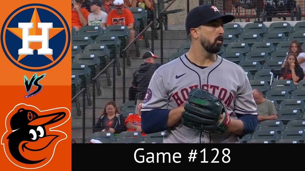 Astros VS Orioles Condensed Game 8/21/25
