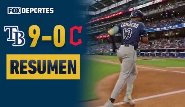 😳 ¡PALIZA DE LOS RAYS! | Tampa Bay Rays 9-0 Cleveland Guardians | HIGHLIGHTS | MLB 2025