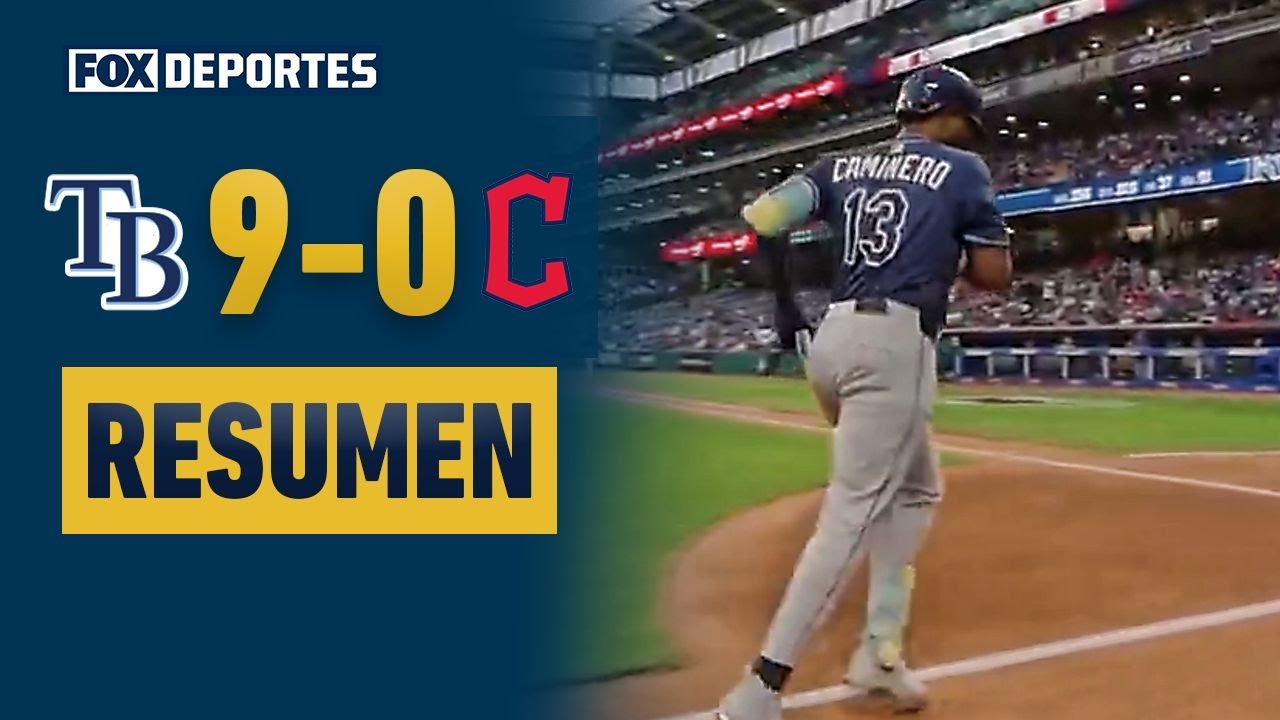 😳 ¡PALIZA DE LOS RAYS! | Tampa Bay Rays 9-0 Cleveland Guardians | HIGHLIGHTS | MLB 2025